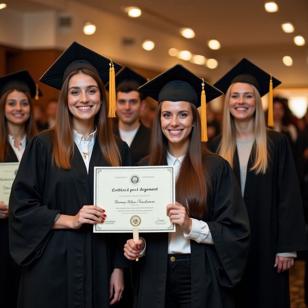 Graduación de estudiantes del programa avanzado